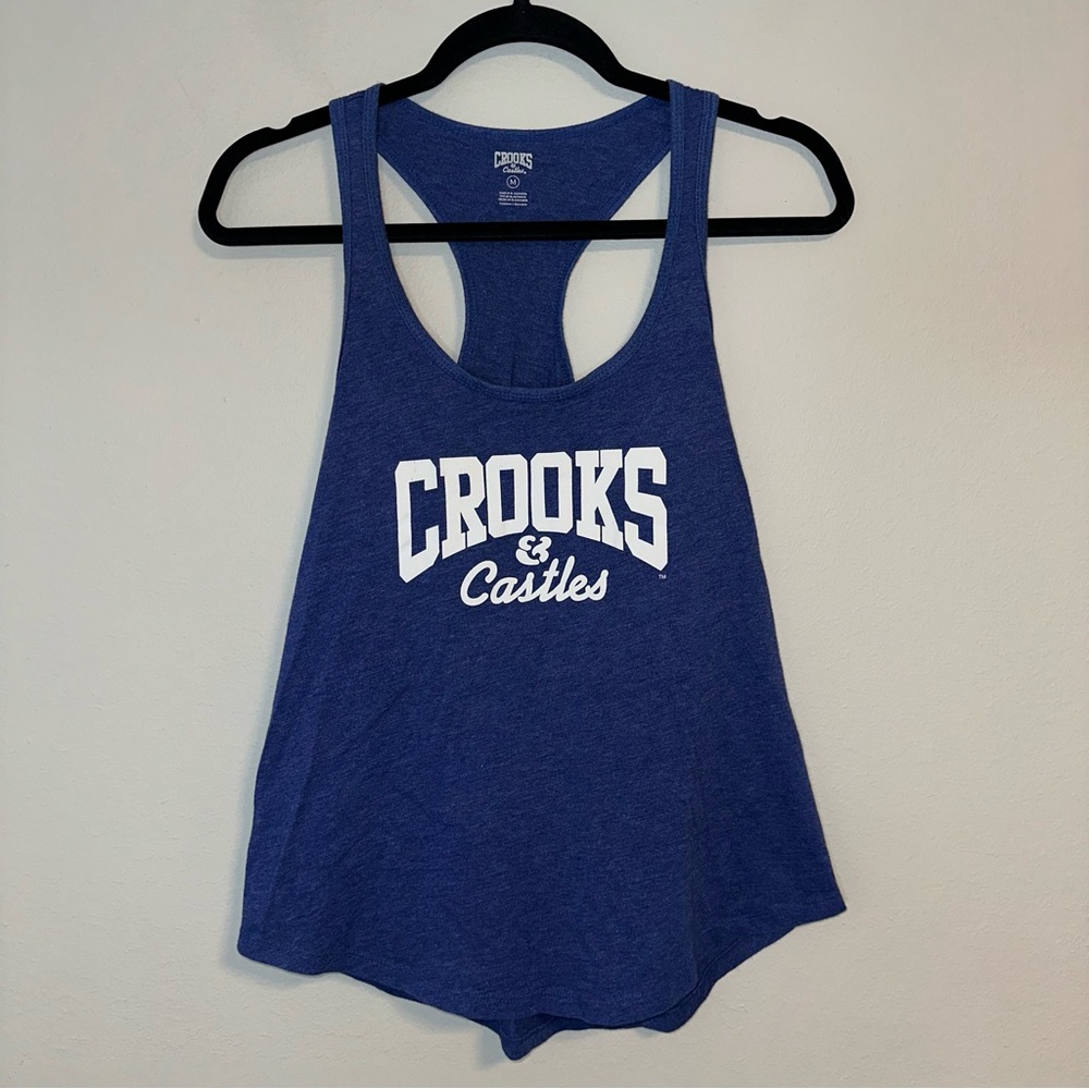 Crooks & Castles - Blue Sleeveless Tank Top